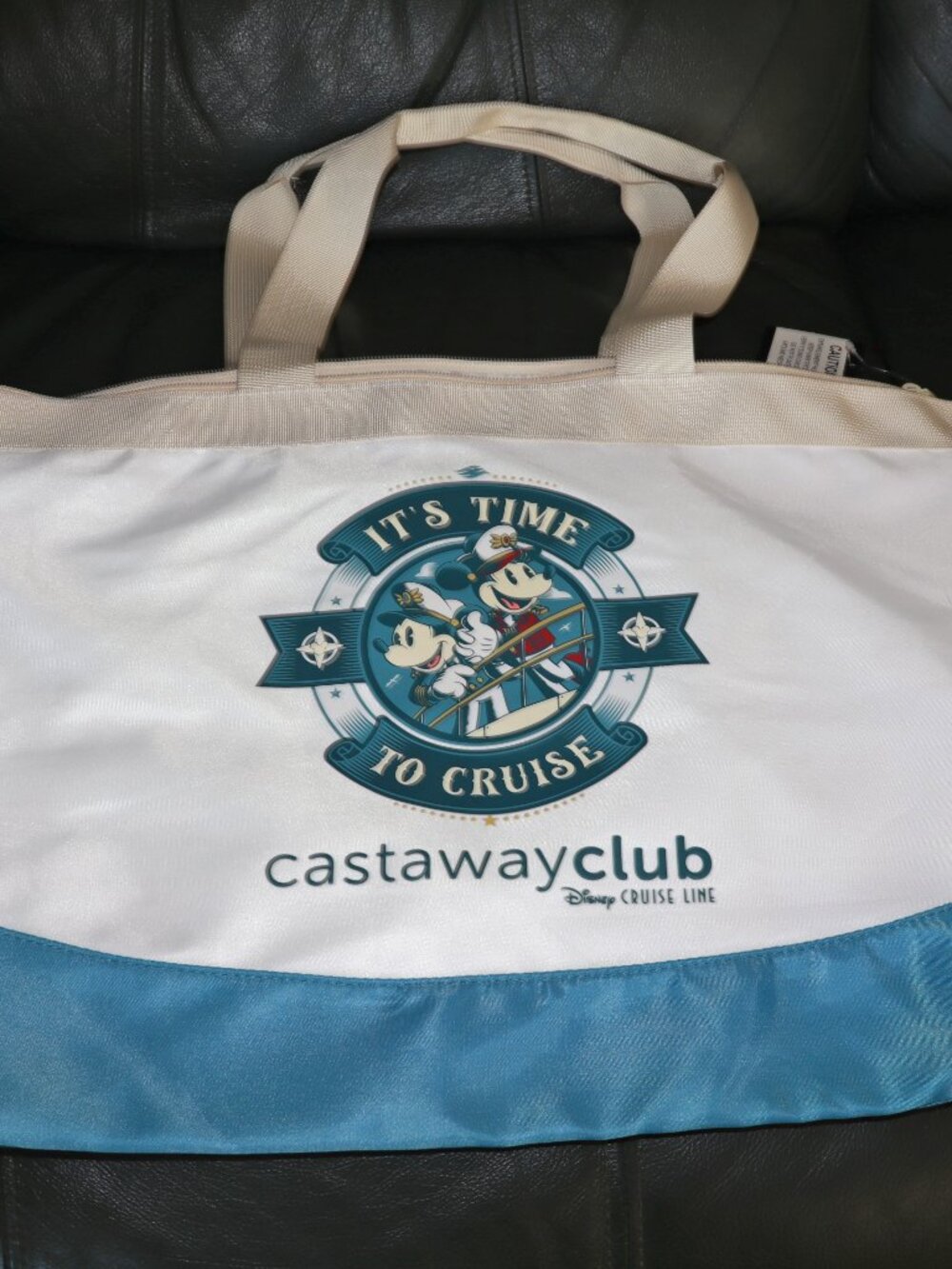 Captain Mickey Disney Cruise Line Castaway Club Tote Bag